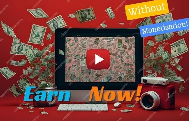 How to Earn Money from YouTube Without Monetization