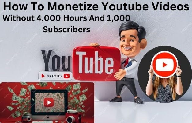 How To Monetize Youtube Videos Without 4,000 Hours And 1,000 Subscribers