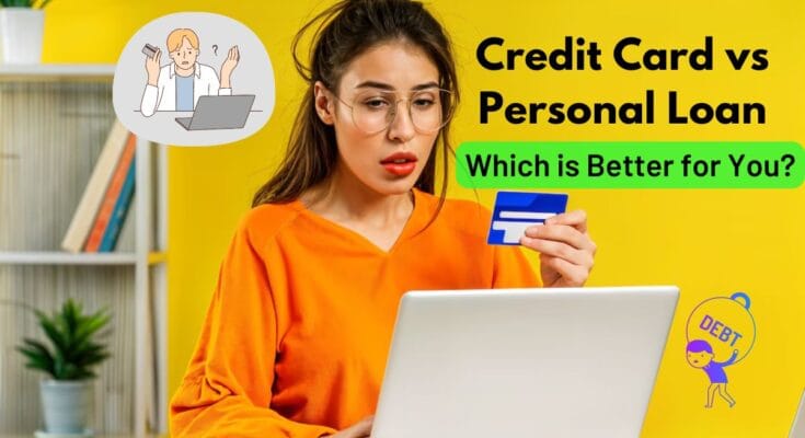 personal loan vs credit card