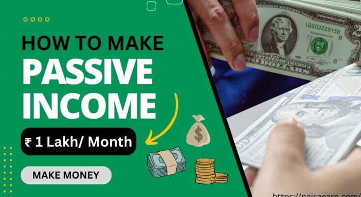 passive income ideas in India